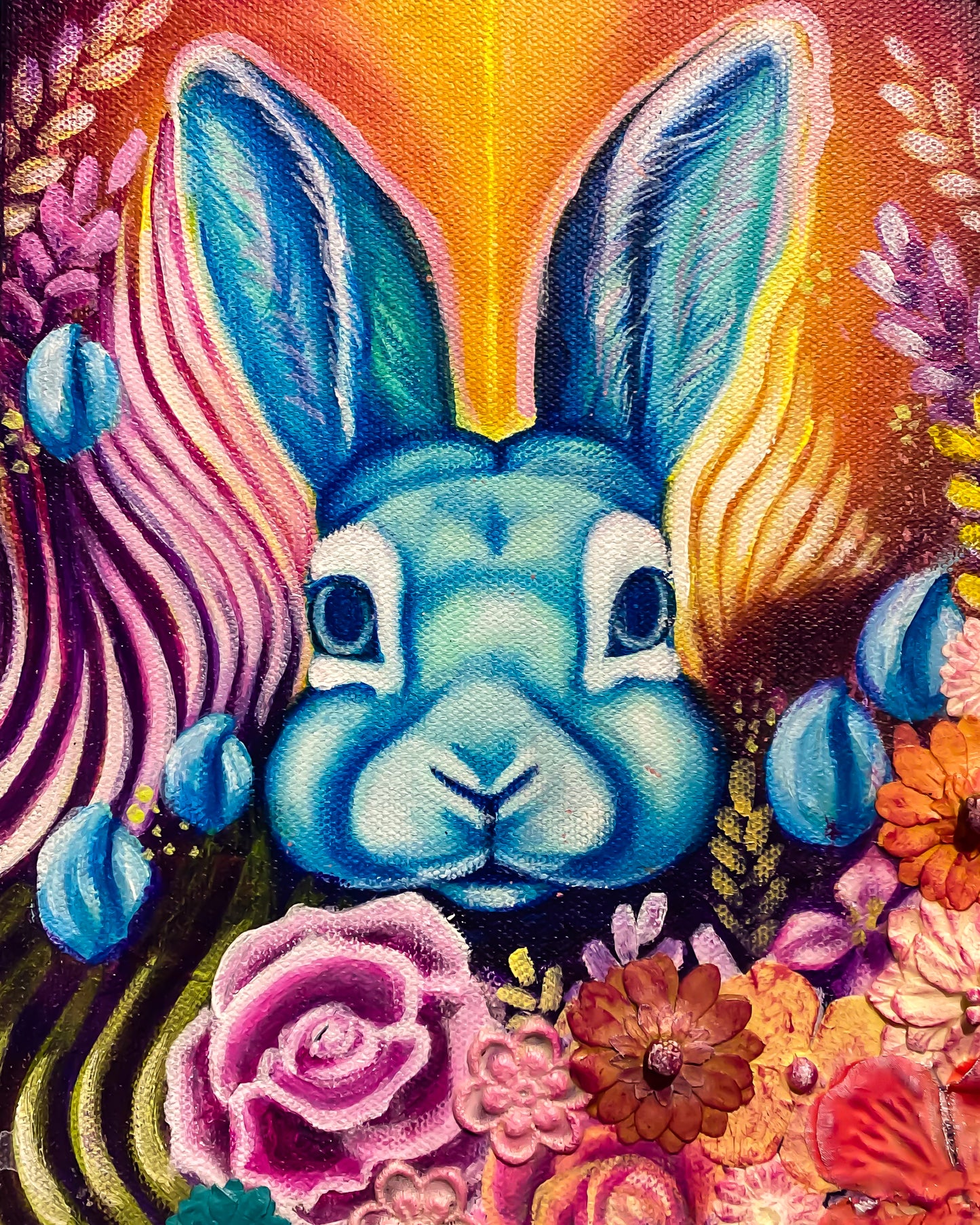 Blue Bunny 5x7 Print