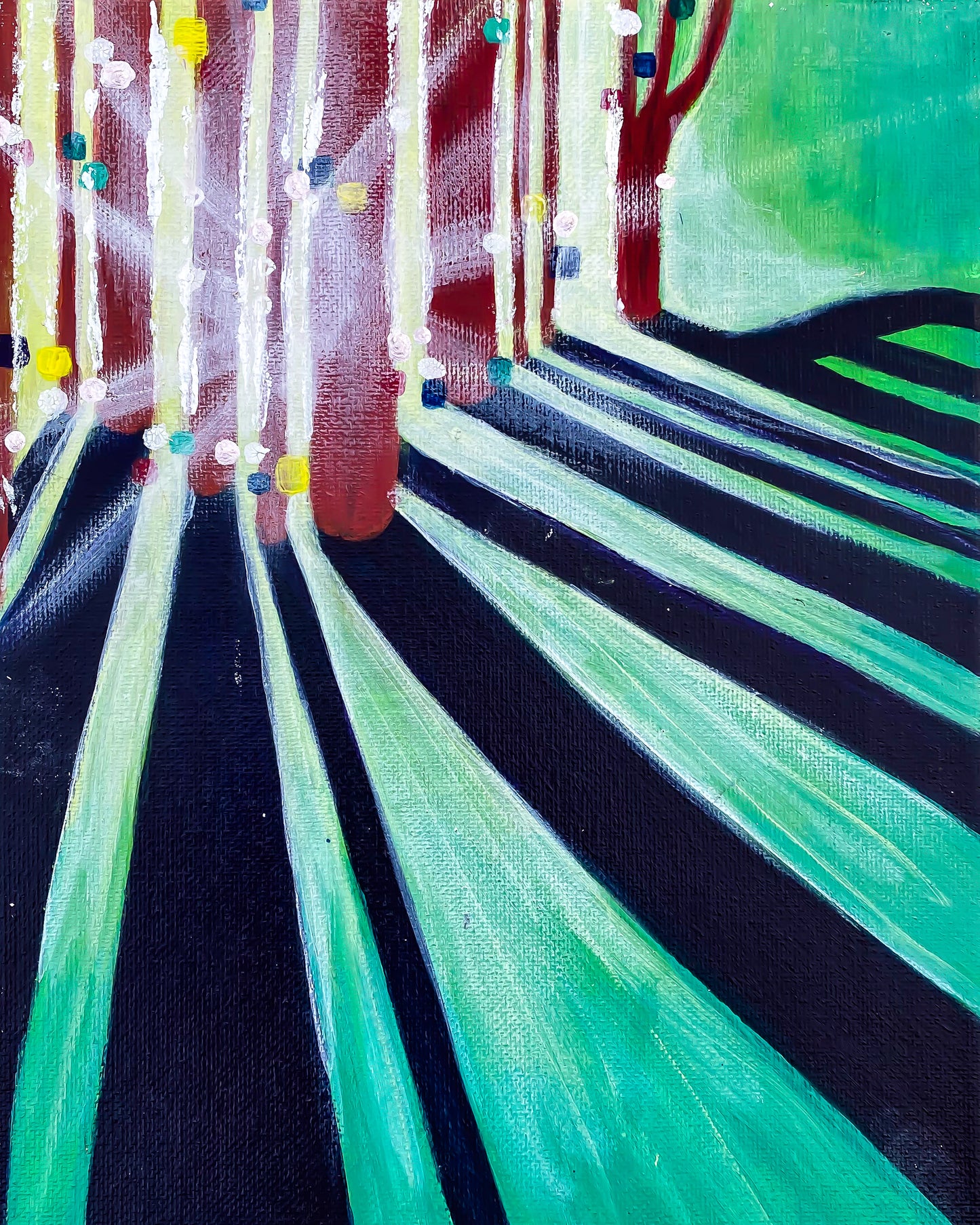 Glimmer Forest 5x7 Print
