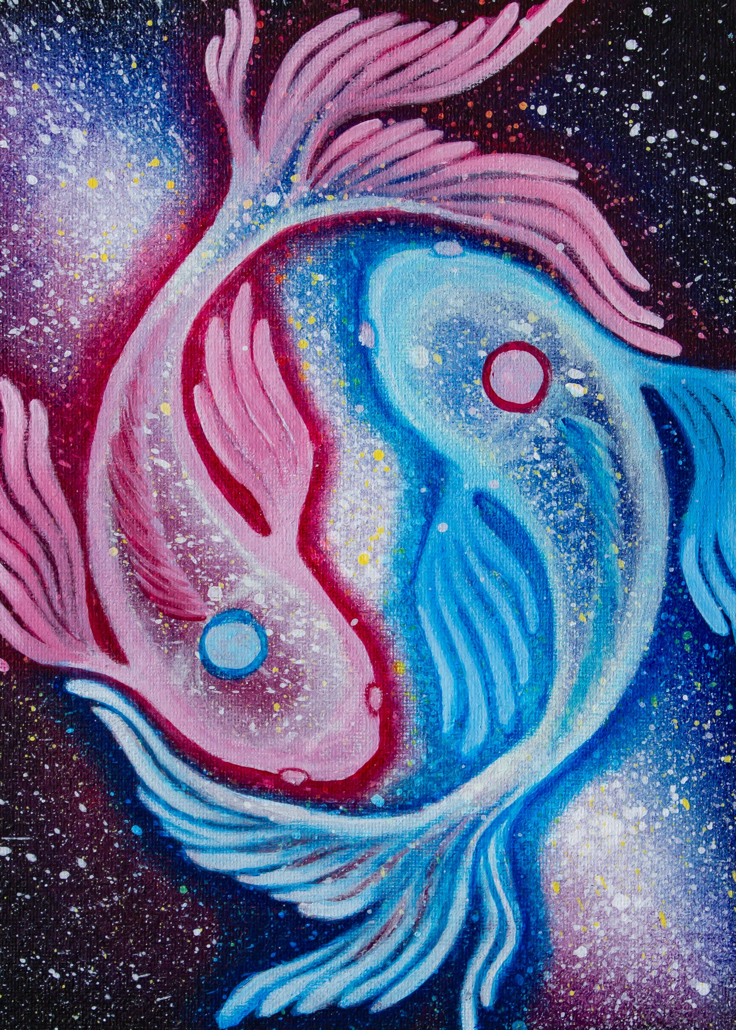Yin-Yang Fish 5x7 Print