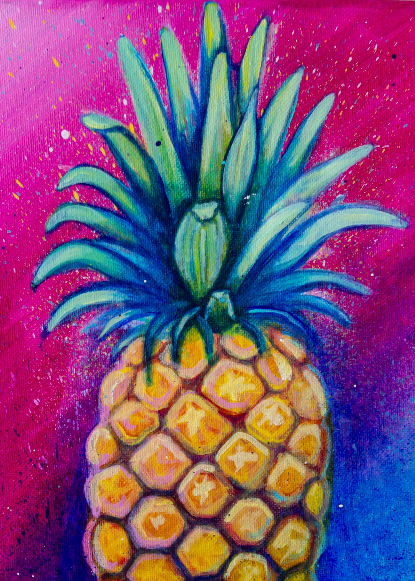 Pineapple 5x7 Print