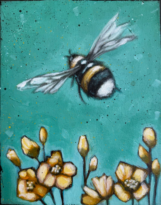 Floral Bumble Bee