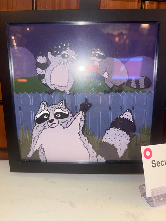 Security Camera Raccoons