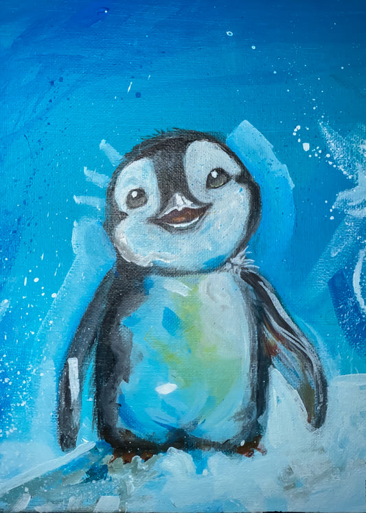 Penguin 5x7 Print