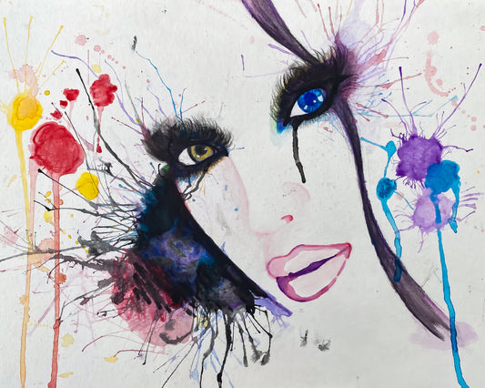 Impressionistic Heterochromia 5x7 Print