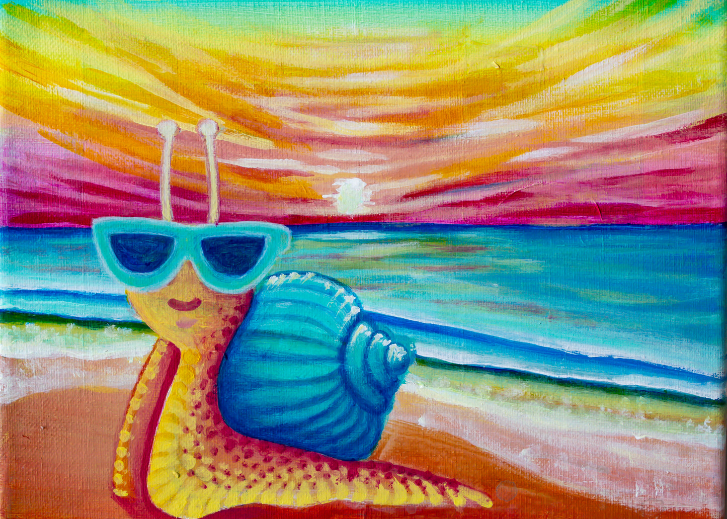 Snail 5x7 Print